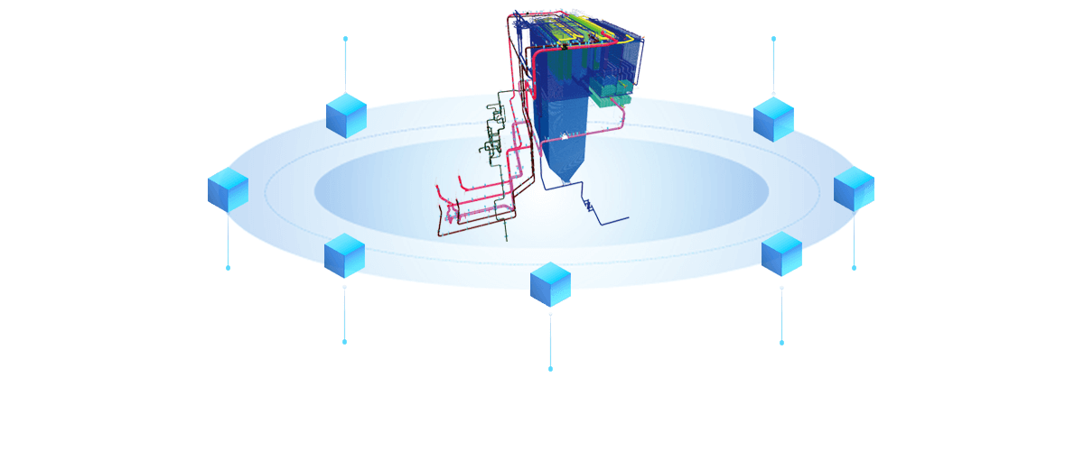 鍋爐三維可視化
